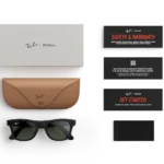 Ray-Ban Meta Glass Wayfarer - Matte Black Transitions
