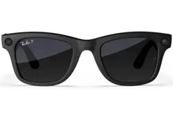 Ray-Ban Meta Glass Wayfarer - Matte Black Polarized
