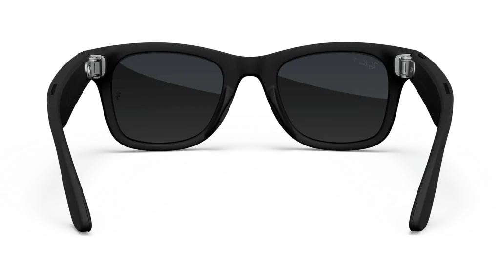 Ray-Ban Meta Glass Wayfarer - Matte Black Polarized