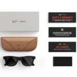 Ray-Ban Meta Glass Wayfarer - Matte Black Polarized